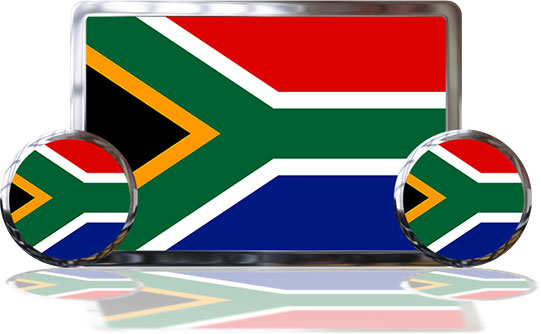 Free Animated South Africa Flag Gifs - Clipart